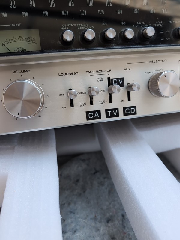 sansui qrx 9001 receiver Vintage Audio Receiver For Parts Or Repair Please Read gallery