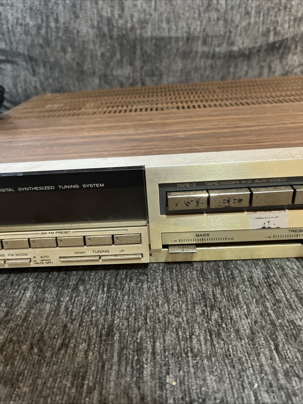 Vintage Hitachi HTA-3000 Stereo Receiver Untested Does Power On gallery