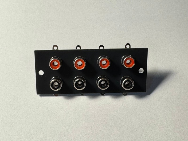 Marantz Receiver 2230 2245 4270 1060 1030 RCA Jack Panel new. 8 jack panel. gallery
