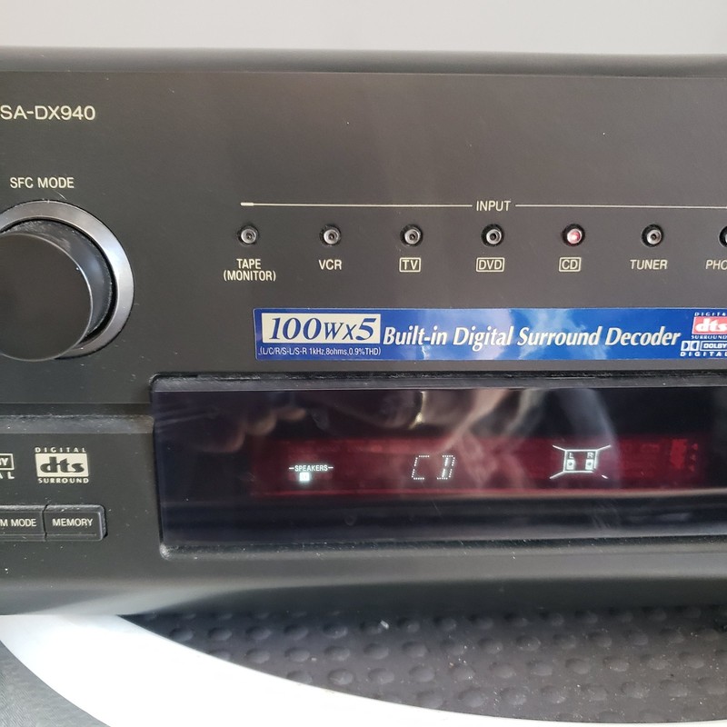 Technics SA-DX940 AV Control Stereo Receiver Vintage 1990's - Tested Working gallery