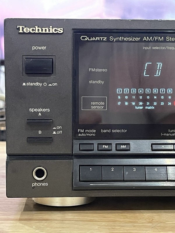 Technics SA-R477 Quartz Synthesizer -Working . Please Read Descriptions. gallery