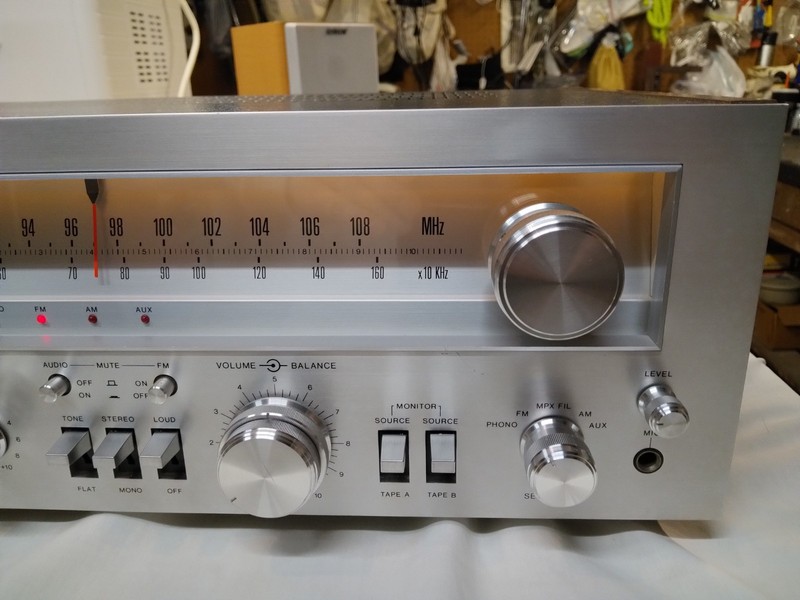 LAFAYETTE VINTAGE LR-5555A 55 WATT 8 OHM AM FM SEREO RECEIVER AMPLIFIER gallery