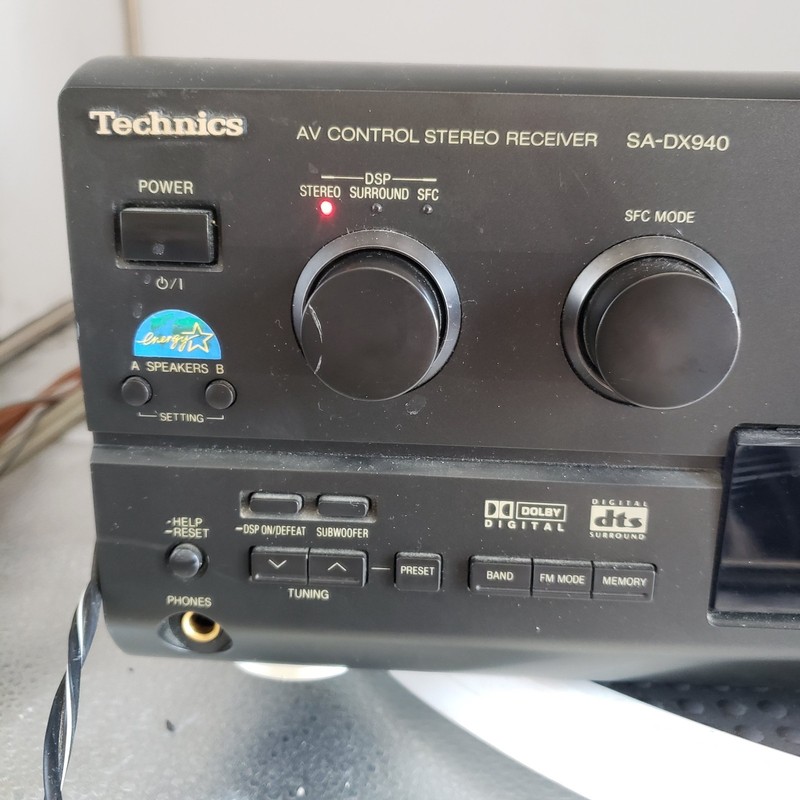 Technics SA-DX940 AV Control Stereo Receiver Vintage 1990's - Tested Working gallery
