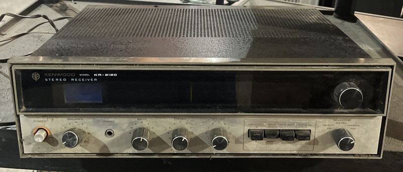 KENWOOD KR-2120 STEREO RECIEVER