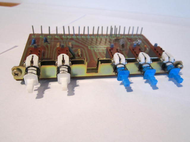 Pioneer SX-1080 Push Switch Assembly (Filter’s / FM Ect) ASG-128