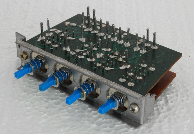 Sanyo DXL5486 4 Channel Stereo Receiver Part : Push Button Switch Assembly gallery