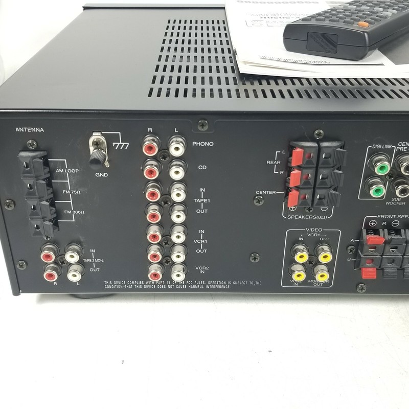 SHERWOOD A/V Receiver RV-5050R with Remote Tested- Works gallery