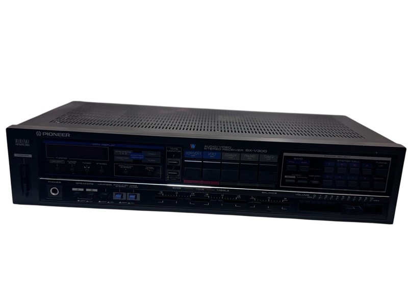 Vintage Pioneer SX-V300 Home Theater Stereo FM Receiver. No Power When Tested