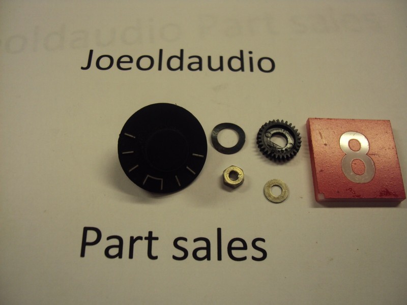 DUAL 1225/1226/1228 Pitch Adjust Knob. Tested. Parting Out DUAL 1225/1226/1228