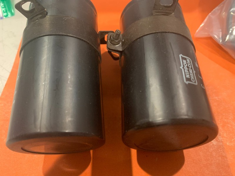 Pioneer SX-950 Stereo Receiver Parting Out - Pair of Filter Capacitors gallery