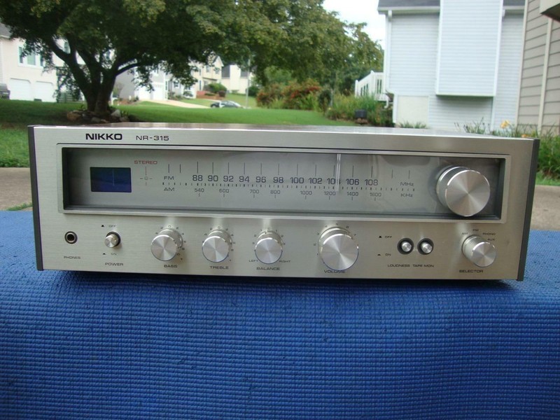 Beautiful Nikko NR-315 / NR315 AM/ FM Stereo Receiver – Tested!