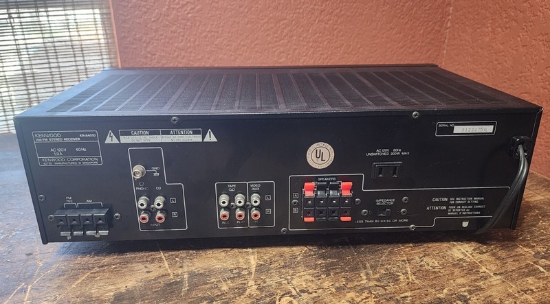 Kenwood AM-FM Stereo Receiver KR-A4010 gallery