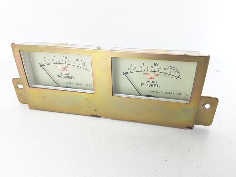 SANSUI 9090DB RECEIVER PARTS: POWER METERS gallery
