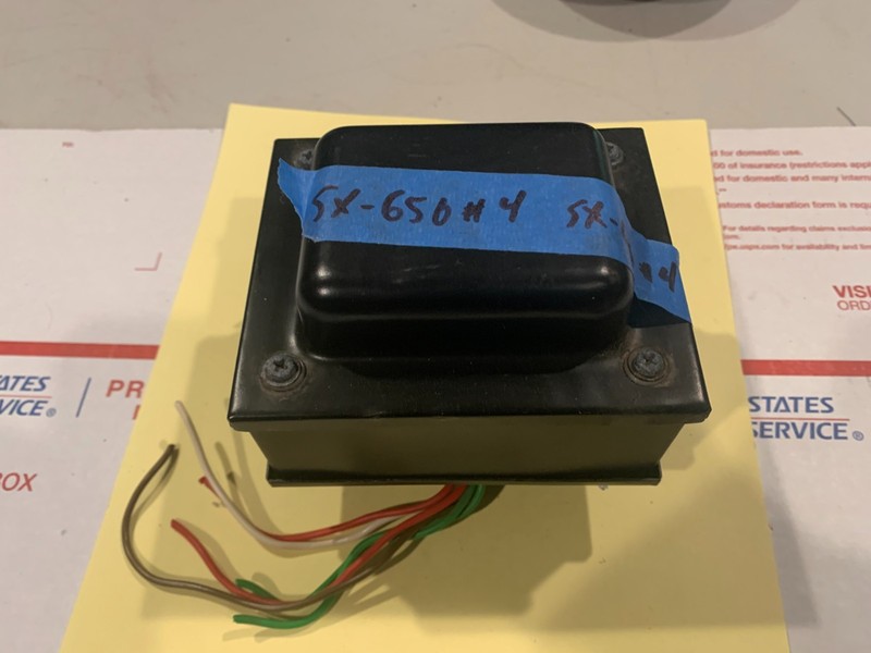 Pioneer SX-650 Stereo Receiver Parting Out – Power Transformer