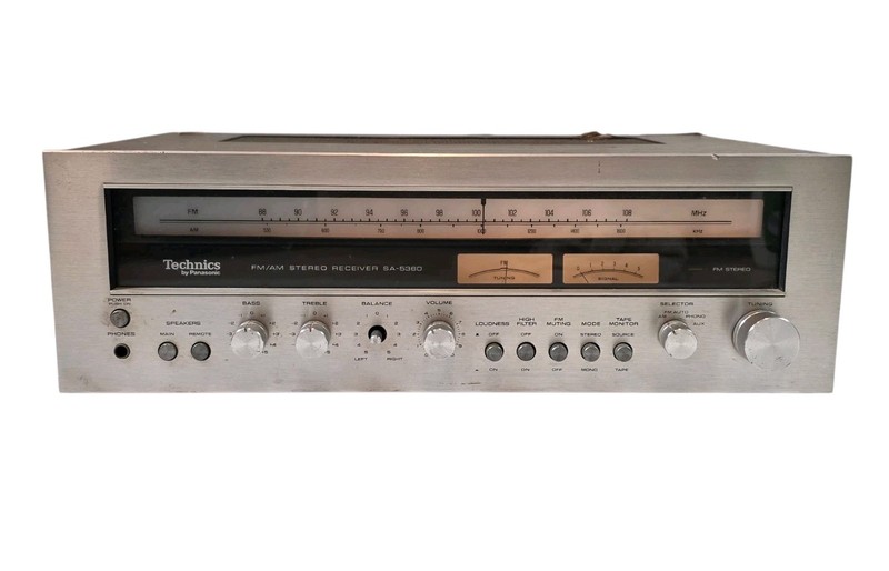 Vintage Technics SA-5360 AM-FM Stereo Receiver AS-IS FOR REPAIR READ DESCRIPTION gallery