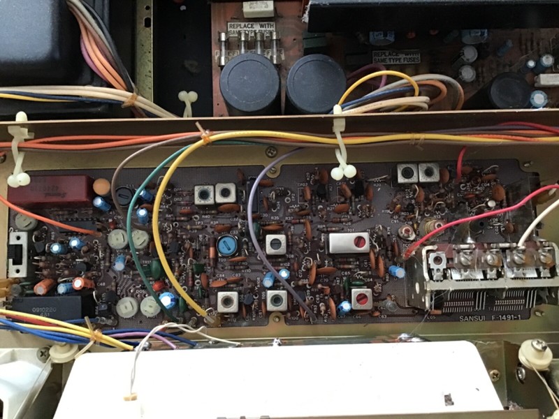 Sansui receiver…661 & 551..Parting out..REQUEST PART and I will extract it.. gallery