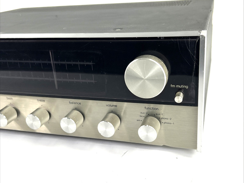 Harman Kardon 730 Twin Powered Vintage Stereo Receiver Tested Working See Video gallery