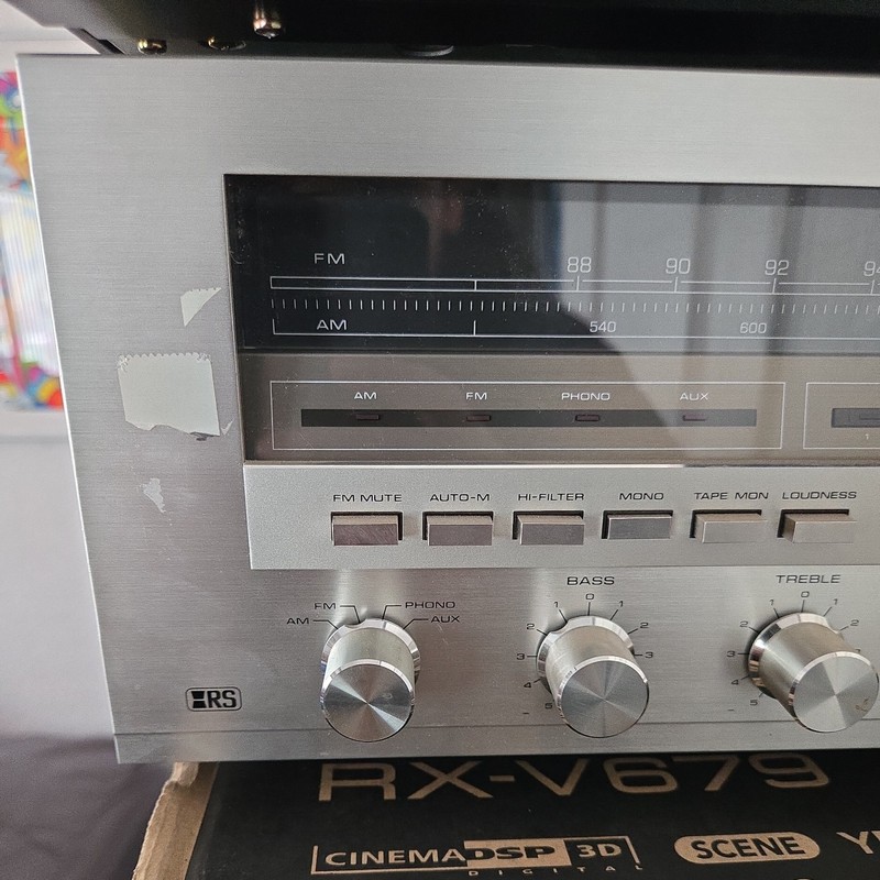 Vintage Realistic STA-850 Stereo Receiver SilverFace Tested gallery
