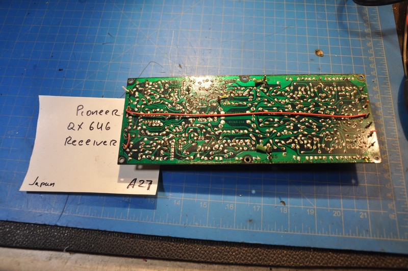 Pioneer QX-646 Receiver Replacement Parts Cir Board Part # ANP-256-0 gallery
