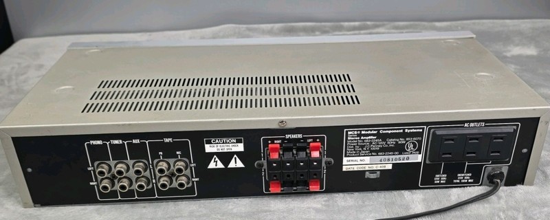 Vintage MCS 2245 Stereo Stack Amp Tuner Cassette Deck Japan – Tape Skips gallery