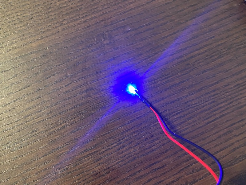 1 New BLUE Wired 5mm LED Light for Marantz 1030 1060 Power Light 6v-12v AC/DC 8v gallery