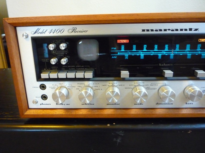 Vintage Marantz 4400 quad receiver mint gallery