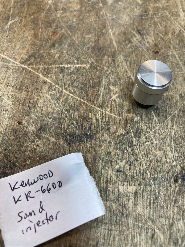 Kenwood KR-6600 Receiver Parts: sound inject knob