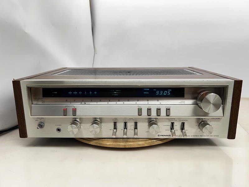 Vintage Pioneer SX-3700 Stereo Receiver Working Tested Classic Audio Amp *READ