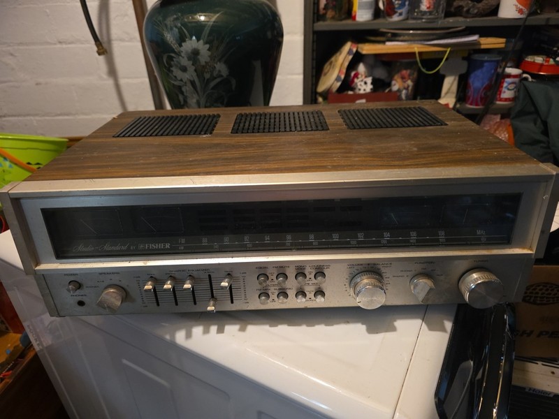 Vintage Fisher RS-2004 Studio Standard Stereo Receiver Tested Works *Read Desc*
