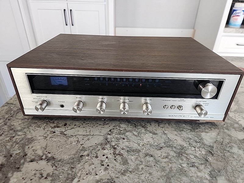 PIONEER MODEL 300 VINTAGE STEREO RECEIVER Sound Project JAPAN