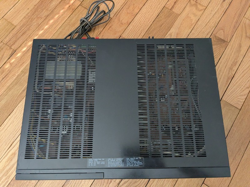 AKAI AA-A35 AM/FM Stereo Receiver VTG Vintage Audio Touch Volume Black Working gallery
