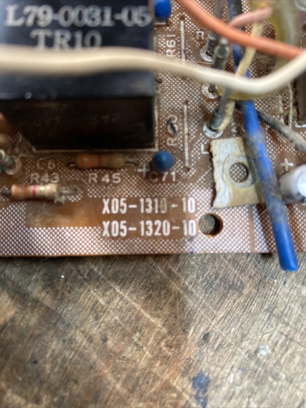 Kenwood KR-6600 Receiver : Tuner ￼ Board X05-1310–10. X-1320–10. gallery