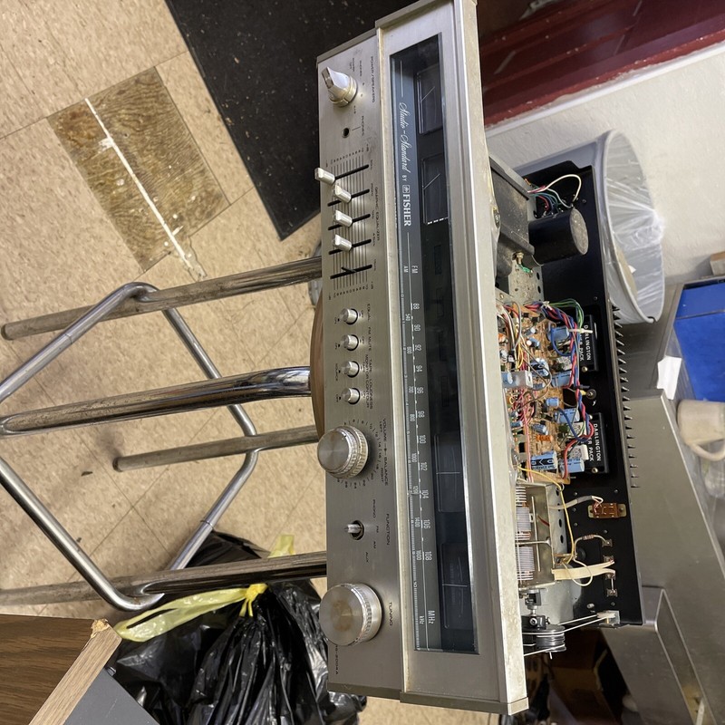 Vintage Fisher RS-2004 A AM/FM Stereo Receiver Woodgrain RESTORATION