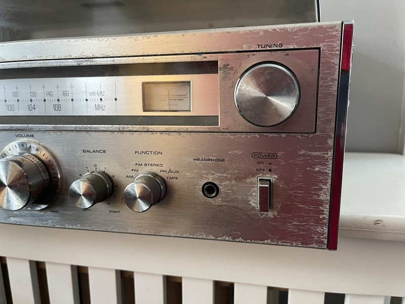 SOUNDESIGN Sound Design 6949 PLL AM FM Stereo Receiver 8 track Cassette Recorder gallery