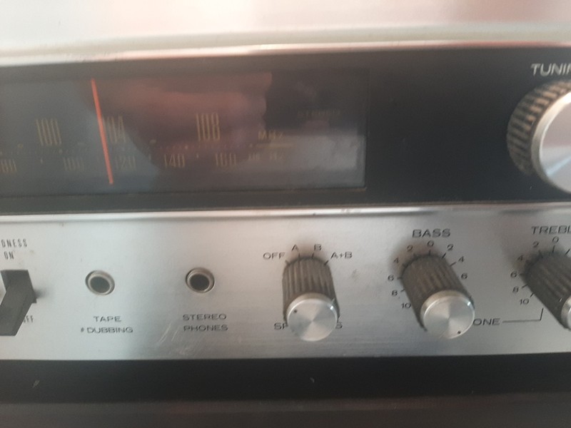 Vintage 1970s Sherwood S-7100 AM/FM Stereo Receiver - PWR TESTED ONLY gallery