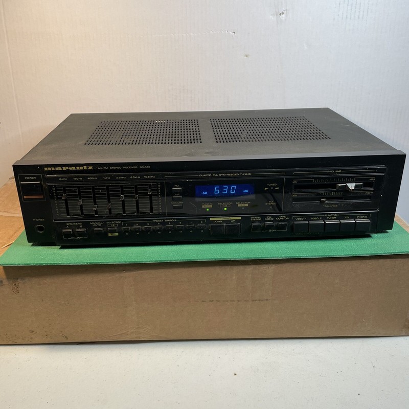 Vintage Marantz SR-560 AM/FM Stereo Receiver 45 WPC RMS **TESTED**