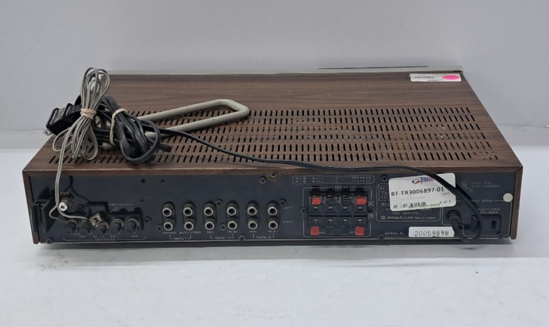 Hitachi HTA-3000 AM/FM Stereo Tuner Amplifier Not Tested( parts/repair) gallery