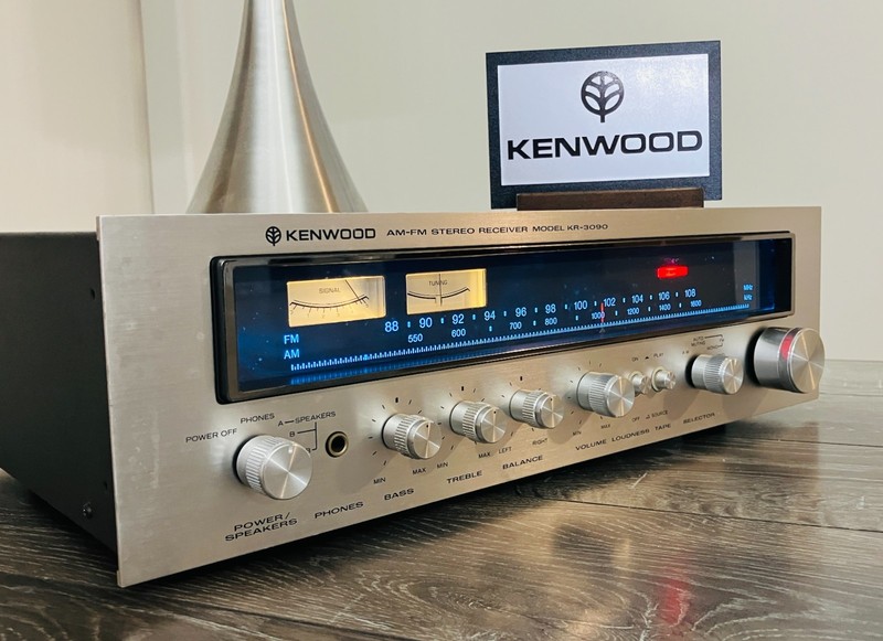 Kenwood KR-3090 AM/FM Stereo Receiver: Tested/Service/Working. New LED's. 26 WPC gallery