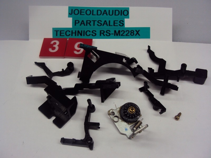 Technics RS-M228X Cassette Deck Assorted Black Parts. Parting Out RS-M228X