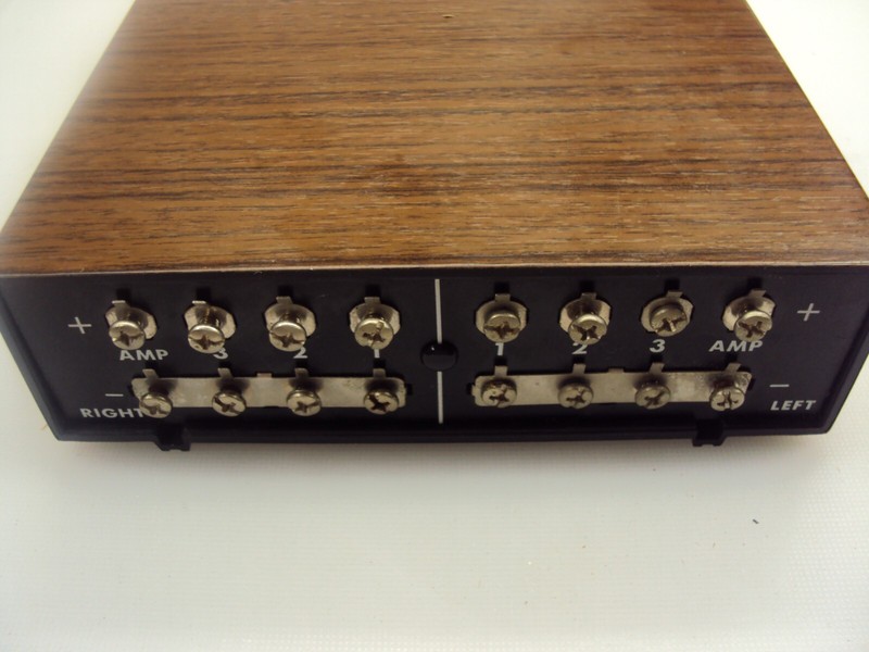 Realistic 40-125A Speaker Selector. Tested. Switches Cleaned. Read More Below. gallery