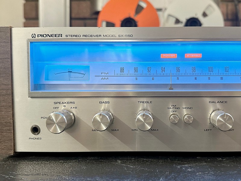 Pioneer SX-550 HiFi Receiver Stereo AF/FM Fully Tested + 30-Day $ Guarantee gallery