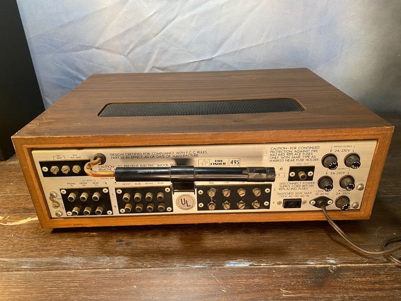 Vintage The Fisher 495 Receiver gallery
