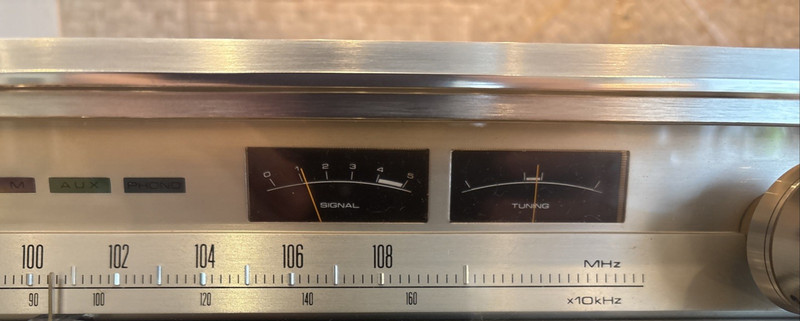 Pioneer SX-980 AM/FM Stereo Receiver Darlington Amplifier Black VU Meters 80 WPC gallery