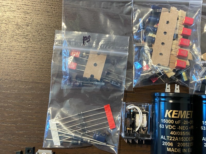 Pioneer SX-750 Complete Rebuild Kit High-Quality Receiver Recap Caps Transistors gallery
