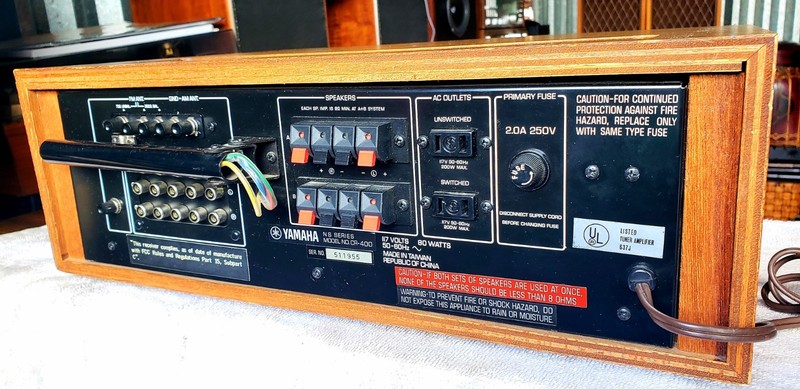 Vintage Yamaha CR-400 Natural Sound Stereo Receiver gallery