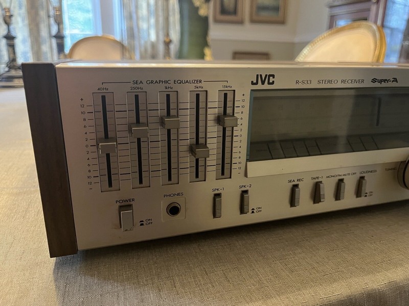 JVC Fm-Am Stereo Receiver Super-A Model R-S33 gallery