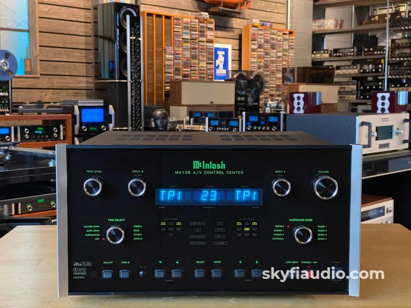 McIntosh MX132 A/V Control Center - New Old Stock in Sealed Box - Super Rare gallery