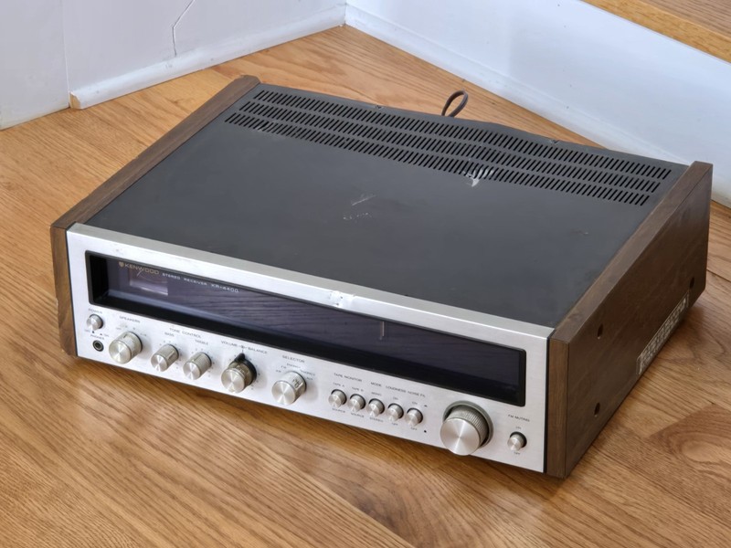 Vintage Kenwood AMP KR-4400 Stereo AM FM Receiver Vintage 1970s | Works READ