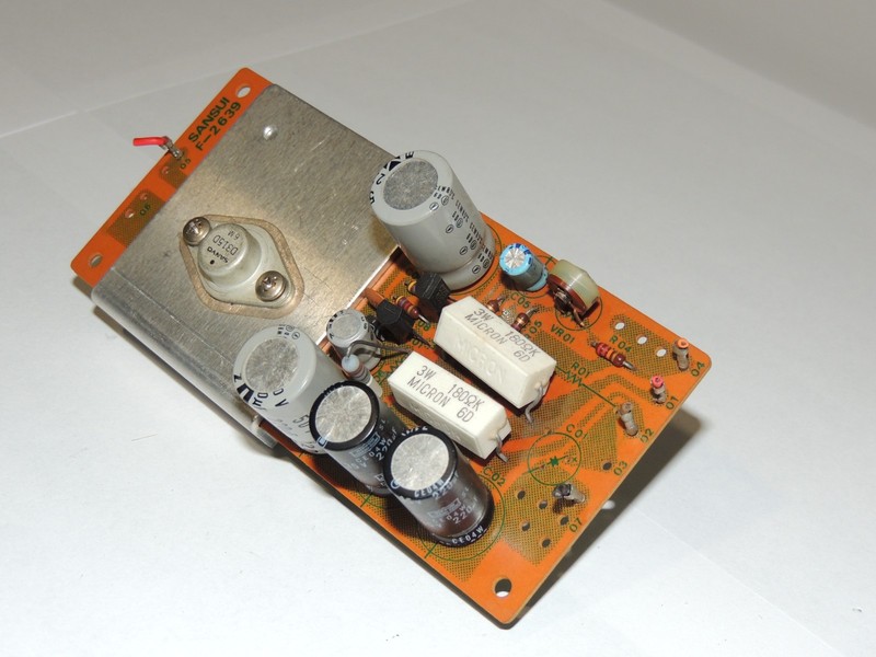 Sansui QRX-8001 Pre-Power Supply Assembly F-2639 7502061 gallery