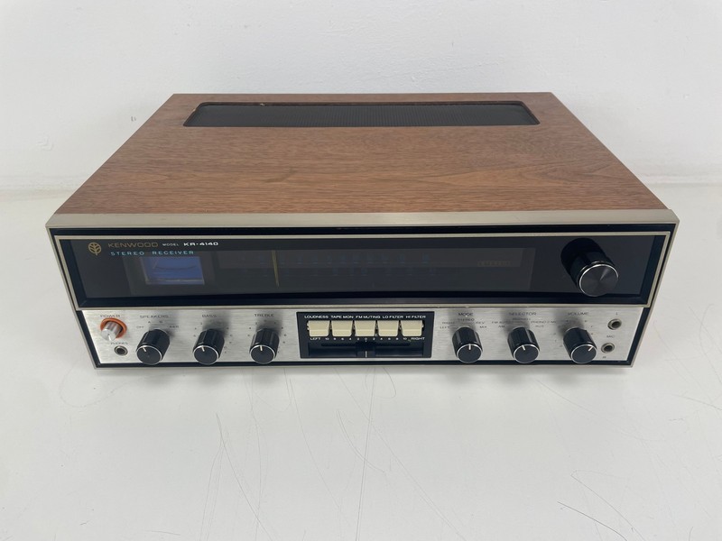 Kenwood – KR4140 – Stereo Receiver – Serviced (LED Installed/Recapped)
